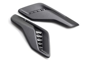 Ford F-150 Raptor Fender Vent Set - Right And Left - Ford Racing - Carbon Fiber - Matte - `21-`24 Ford F-150 Raptor Fender Vent Set - Right And Left - Ford Racing - Carbon Fiber - Matte - `21-`24
